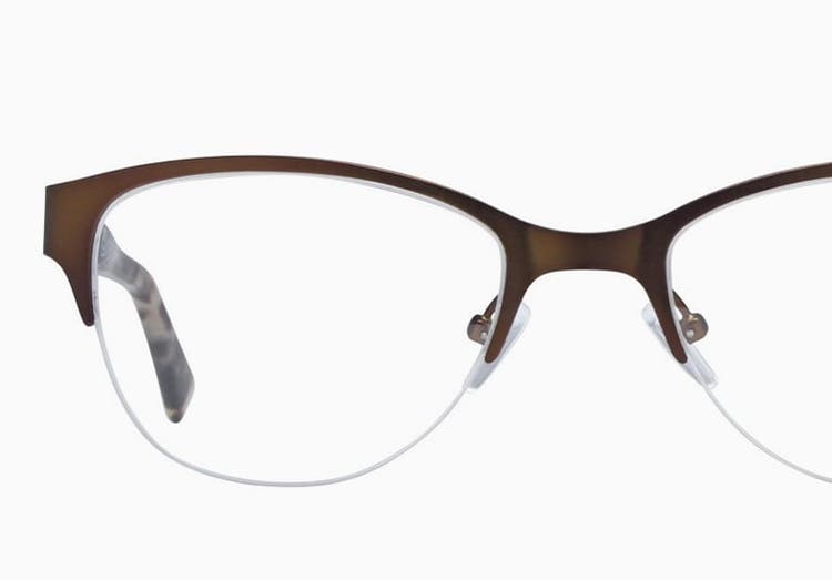 Semi-rimless frame
